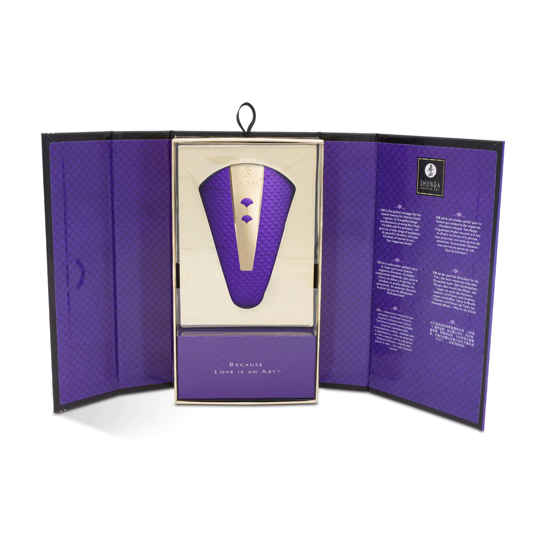 Shunga Obi Clitoris Stimulator Purple