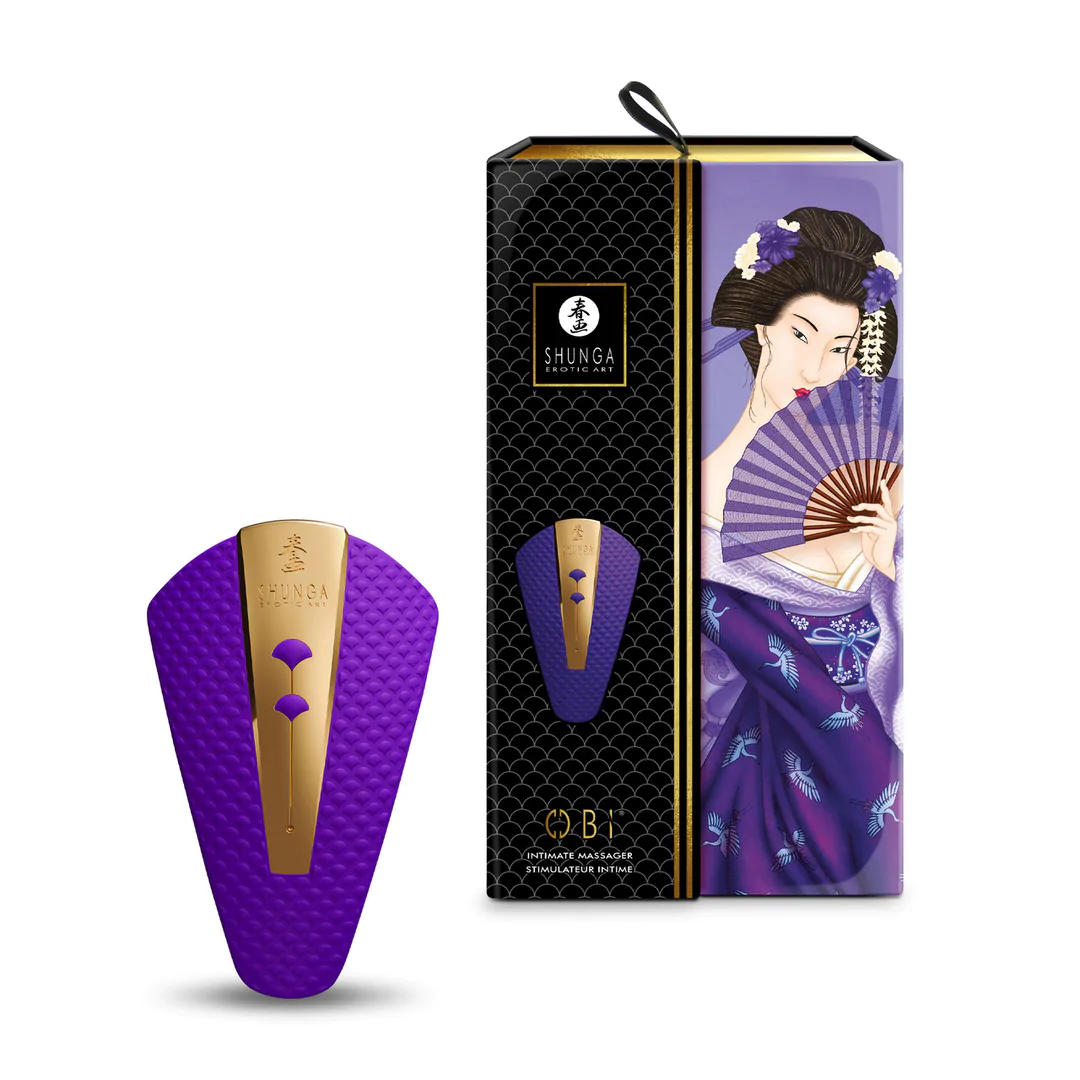 Shunga Obi Clitoris Stimulator Purple