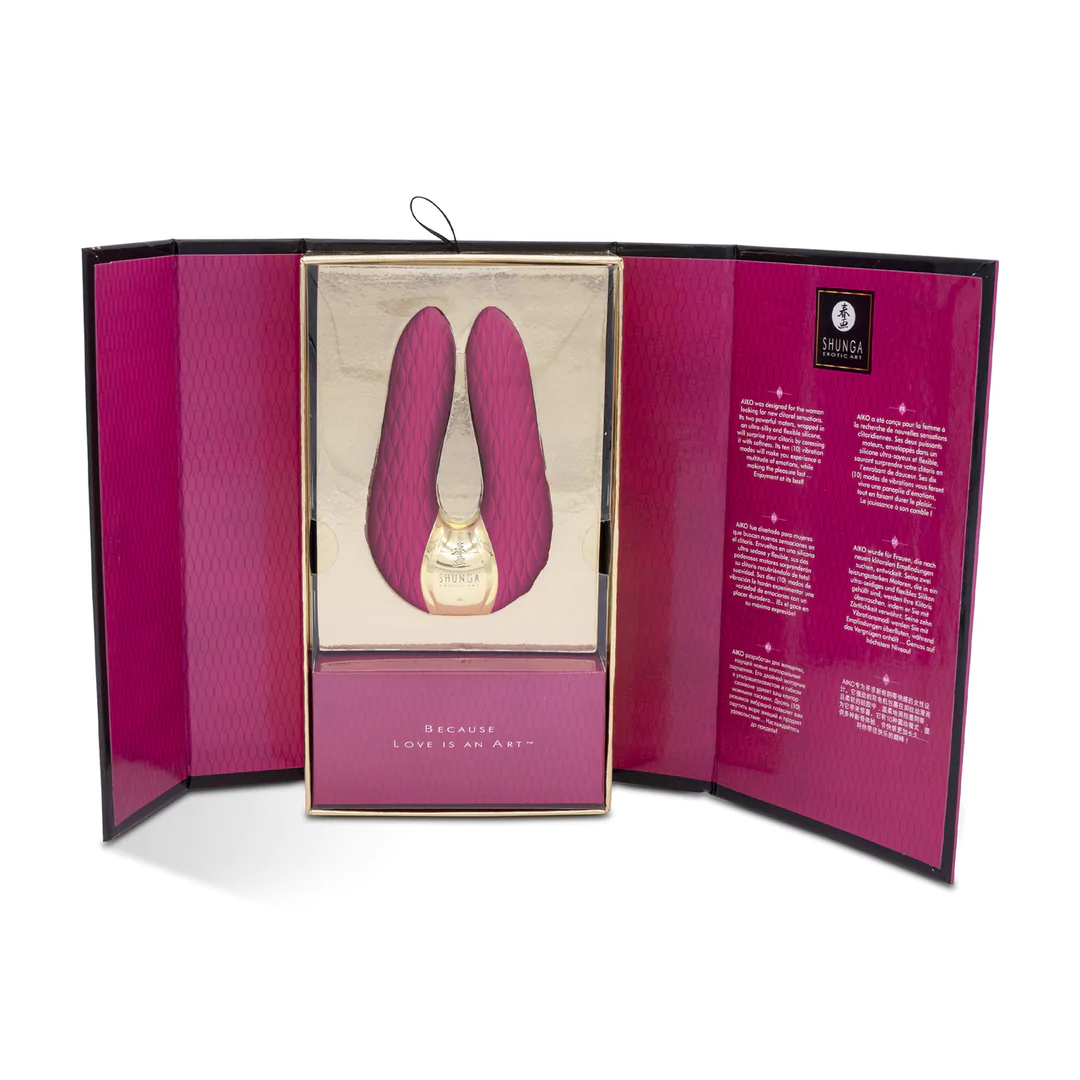 Shunga Aiko Clitoris Stimulator Pink