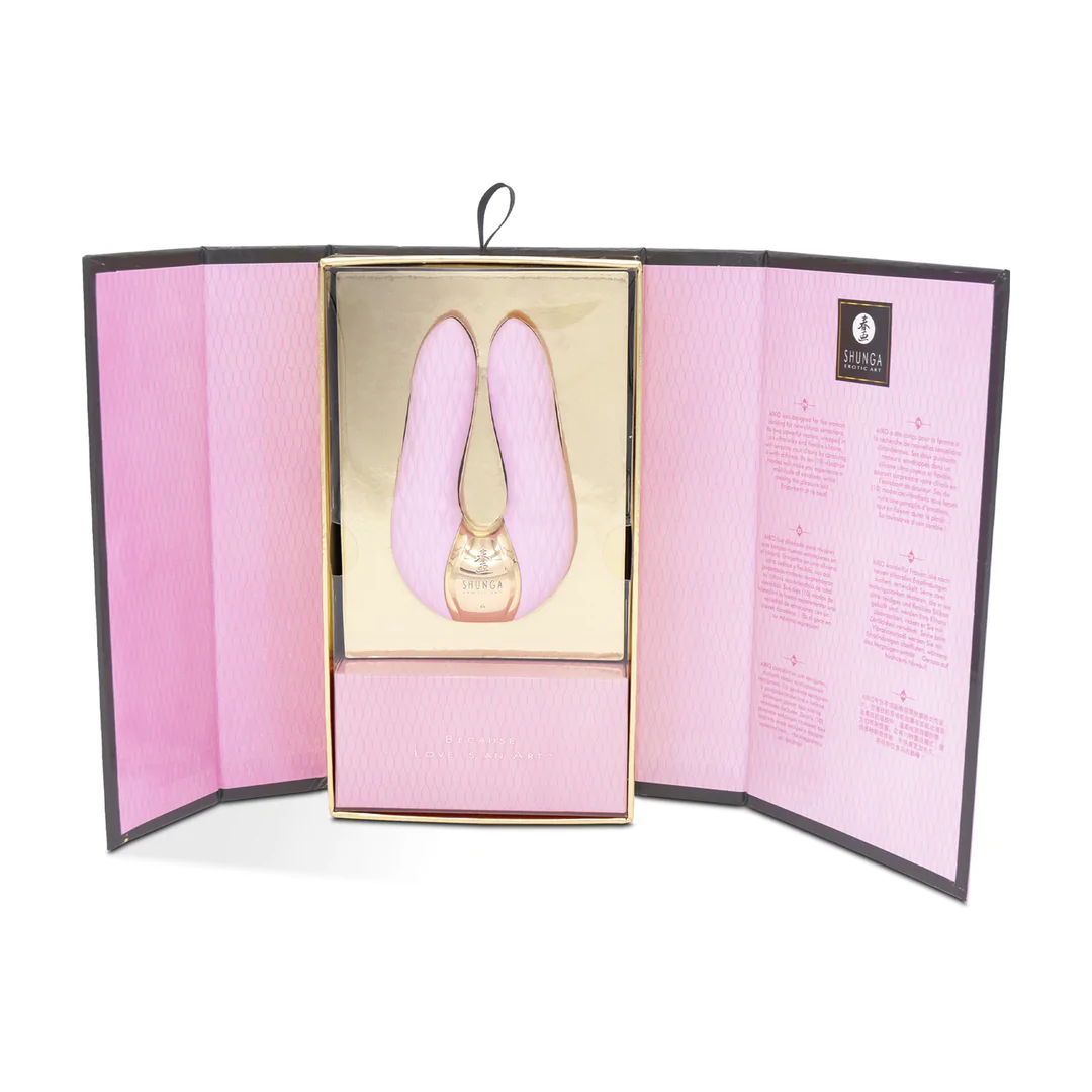 Shunga Aiko Clitoris Stimulator Ligth Pink