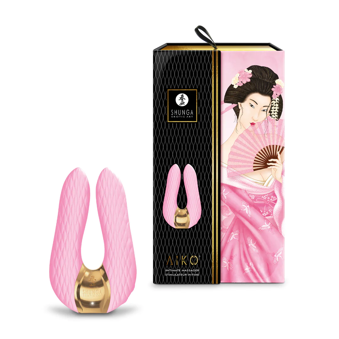 Shunga Aiko Clitoris Stimulator Ligth Pink