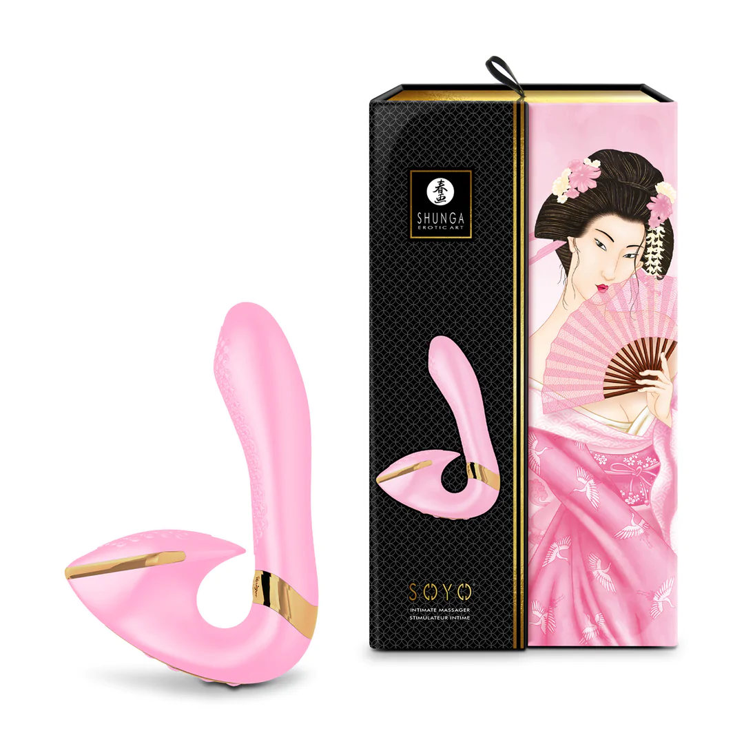 Shunga Soyo G-Spot Vibrator Licht Roze
