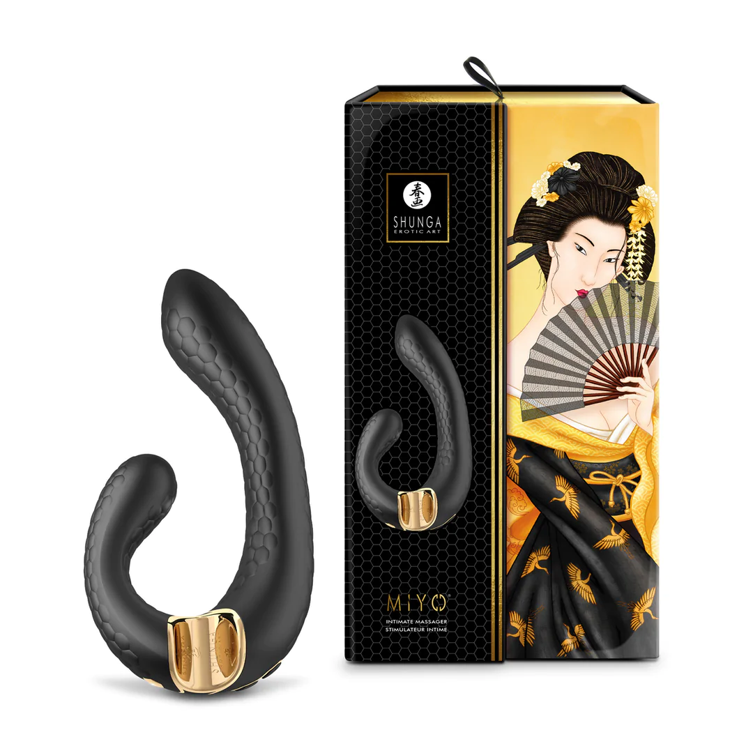 Shunga Miyo G-spot Vibrator Zwart