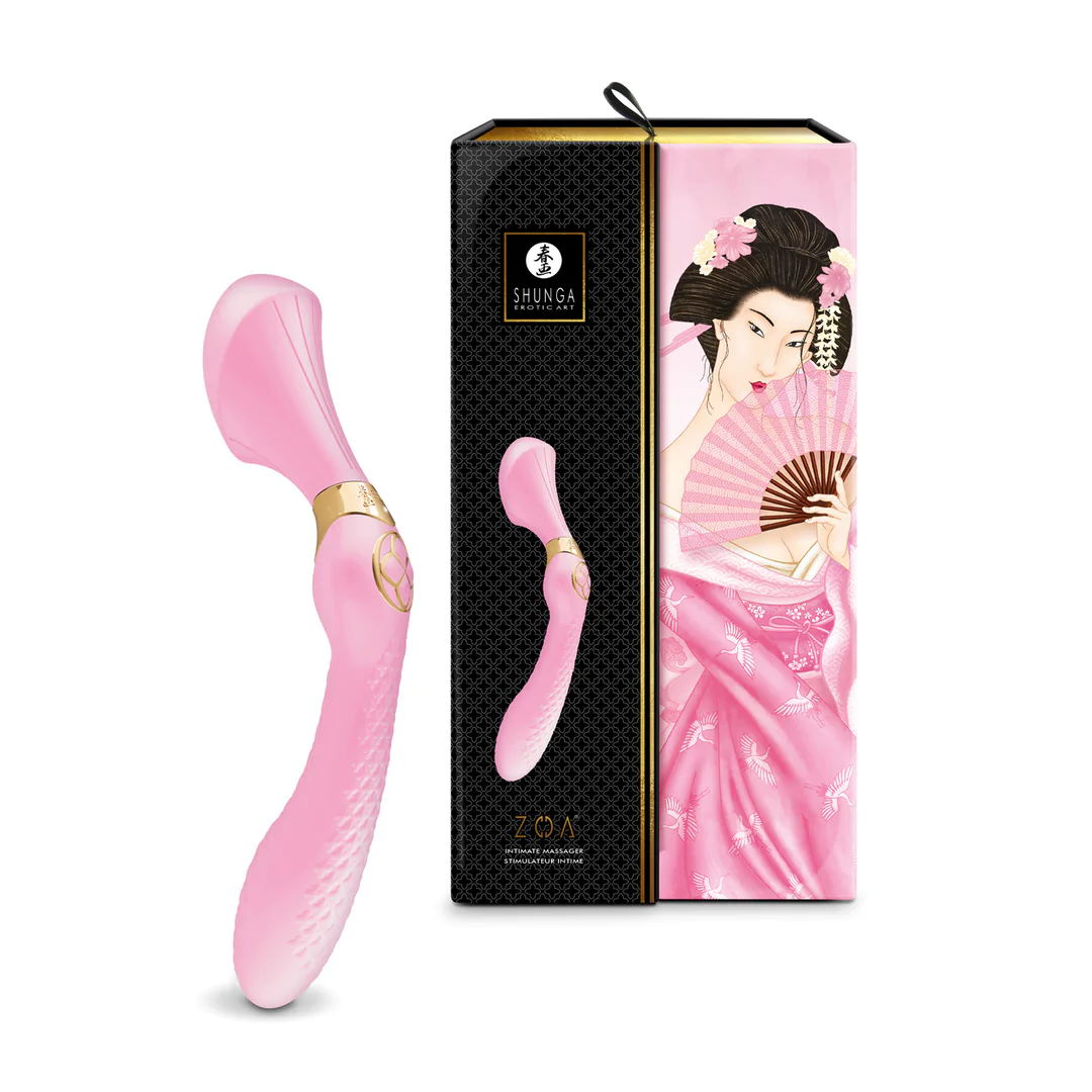 Shunga Zoa Vibrator Light Pink
