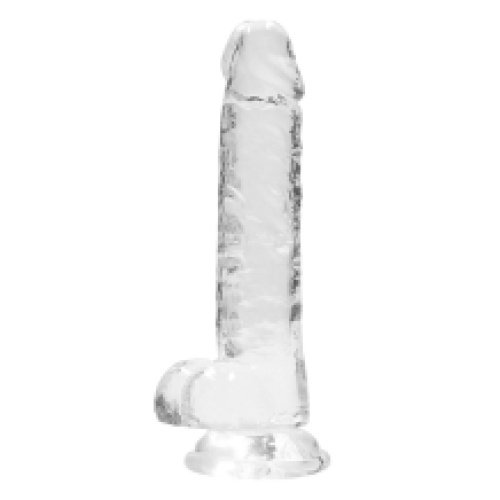 Bang It Dildo 9 Inch Met Ballen Transparant