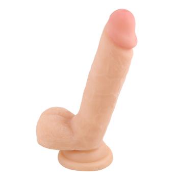 Bang It Real Dildo no. 12 Met Ballen Flesh