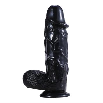 Bang It Real Dildo no. 18 Met Ballen Zwart