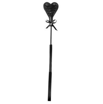Fetish Store Ribbon Heart Zweep Zwart