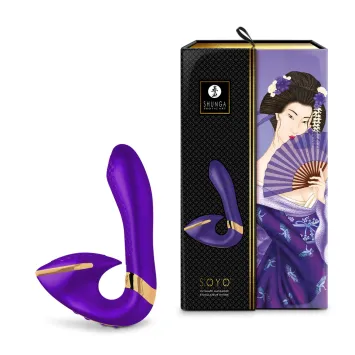 Shunga Soyo G-Spot Vibrator Purple